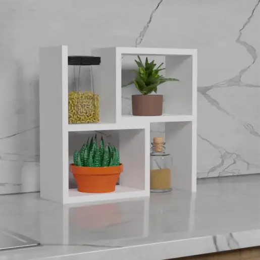 FD-CTKSPZZL-002 Кујнска полица Делве Бели