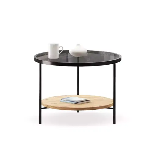 FD-TP60CM-MD2 Клуб маса СТИЛО-Атлантик стакло