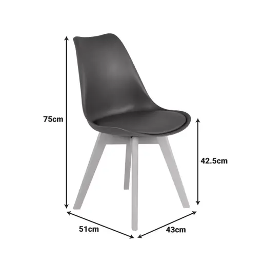 029-000345 Столица Gaston Кафеава 43x51x75cm