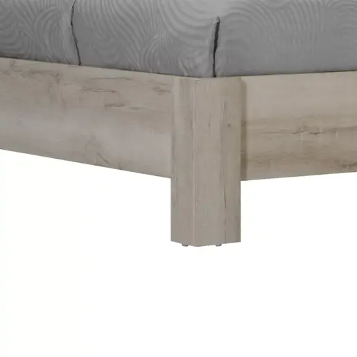 123-000215 OLYMPUS Дупли кревет во боја castilo даб 140x200cm