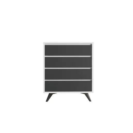 811MDD3436 Комода Suvera - White, Anthracite