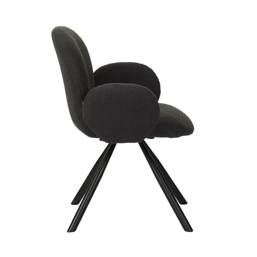 029-000250 Фотелја Garzele Inart  Антрацит