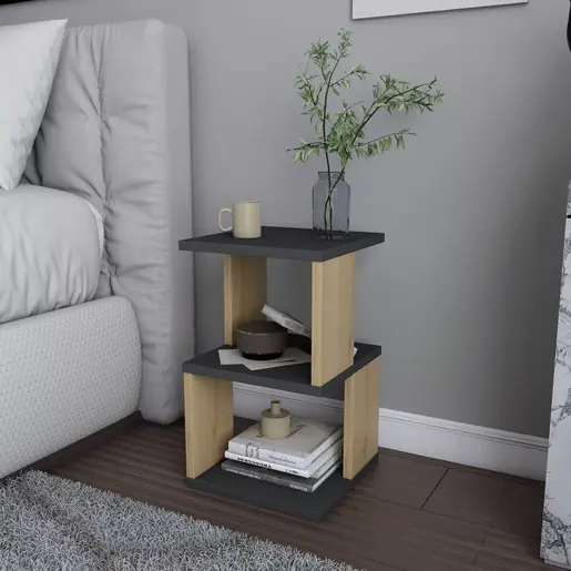 322RTC1638 Наткасна Carter - Anthracite, Oak