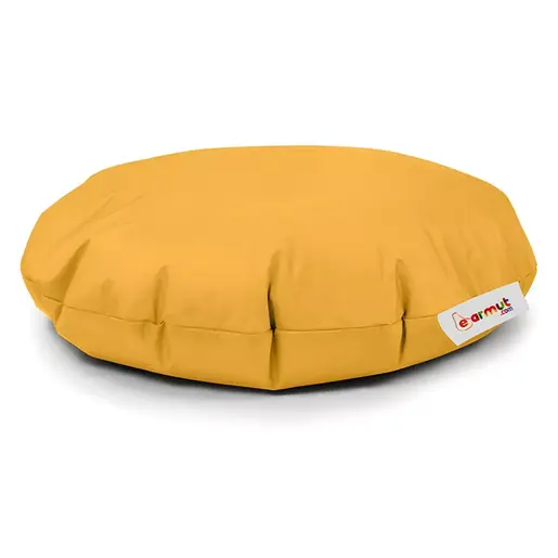 248FRN1292 Bean Bag Iyzi 100 Cushion Pouf - Yellow