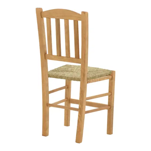 200-000747 Столче за кафуле со подлога Dmnir-Charchie цврсто буково дрво полирано орев 41x42x92см