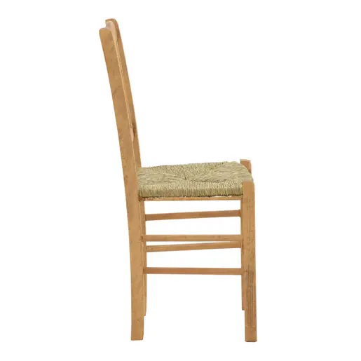 200-000747 Столче за кафуле со подлога Dmnir-Charchie цврсто буково дрво полирано орев 41x42x92см