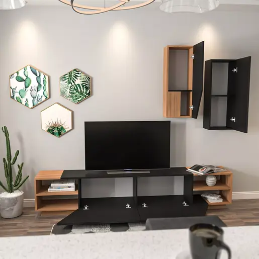 788DEC3091 ТВ комода Франциско црна