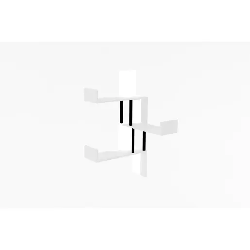 495SSE1155 Ѕидна полица Bombe- White