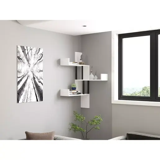 495SSE1155 Ѕидна полица Bombe- White