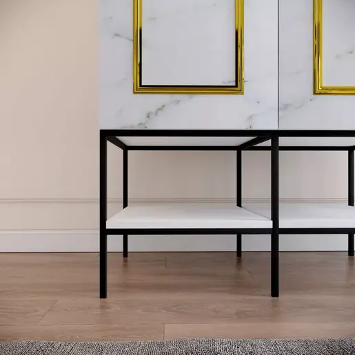 801CMY3438 Плакар Martin 2 - White, Black, Gold