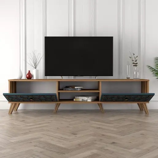 845HCT3007 Тв комода Class - Walnut, Chalcedony