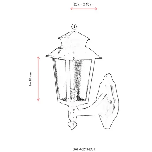 685AVN1367 Ѕидна ламба BAP-68211-BSY