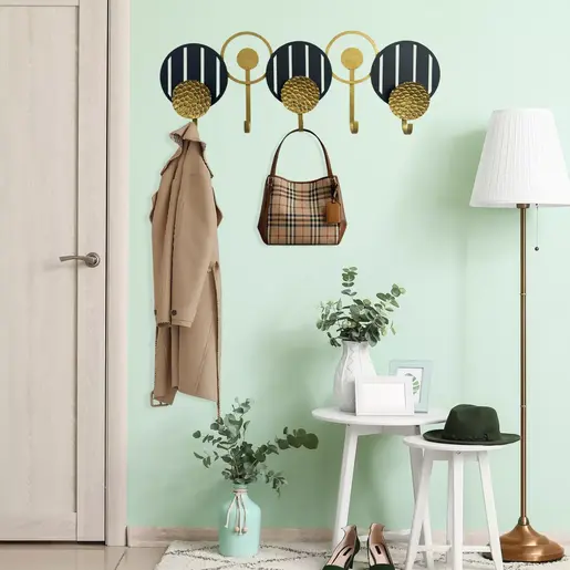 279ENZ2804 Метална ѕидна закачалка Mihriban