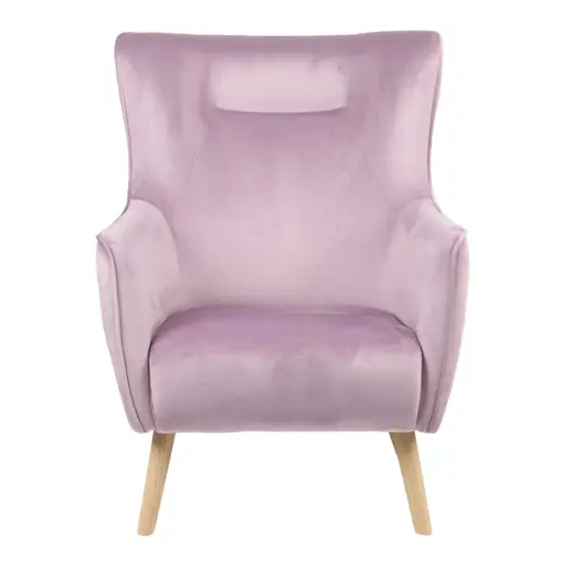 255-000051 Фотелја Insicive темно розева 72x89x105cm