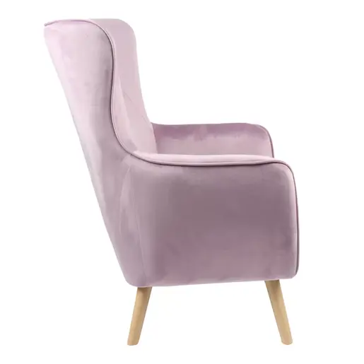 255-000051 Фотелја Insicive темно розева 72x89x105cm