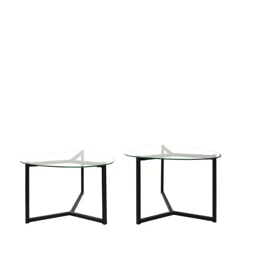 552NOS2222 Клуб маса Bellisimo - Black