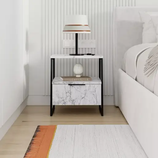 855DTE5188 Наткасна Pal - Carrara Marble