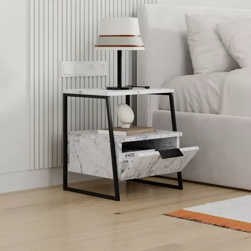 855DTE5188 Наткасна Pal - Carrara Marble