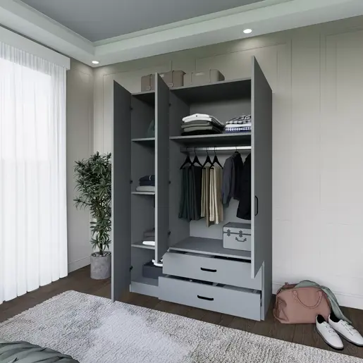 350MWD1116 Плакар Yaman Luna 1600-037 - Grey