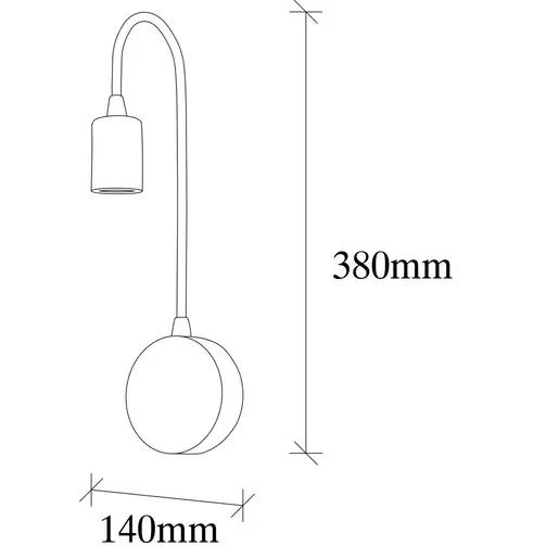 584TTM1963 Ѕидна ламба Baston - 3281