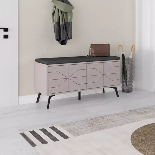 855DTE5125 Чевларник Dune Bench - Light Mocha