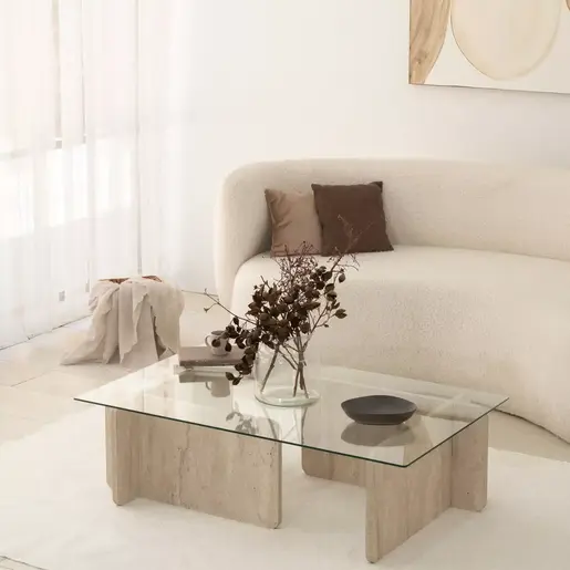 552NOS2503 Клуб Маса Escape - Travertine