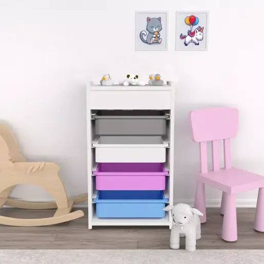 FD-TC4B-002 Детски плакар Киндер Бел