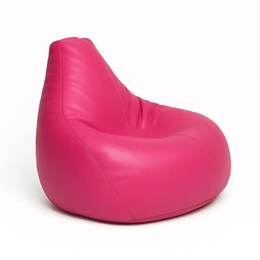 535PFT1171 Bean Bag Deri Armut - Pink
