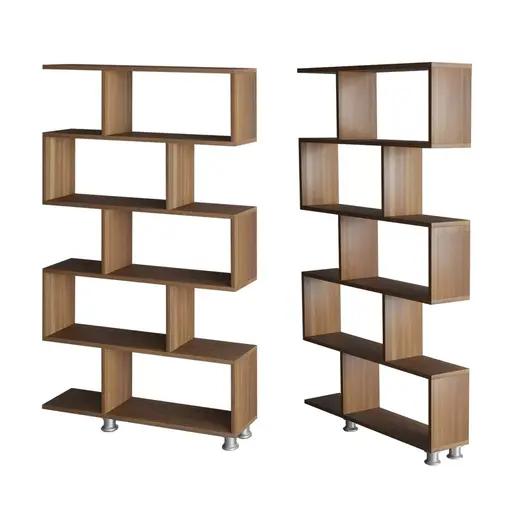 746JUG3604 Полица Nilüfer - Walnut