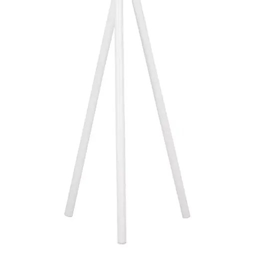 226-000031 Закачалка Sigar бела-натурал 49x51x187cm