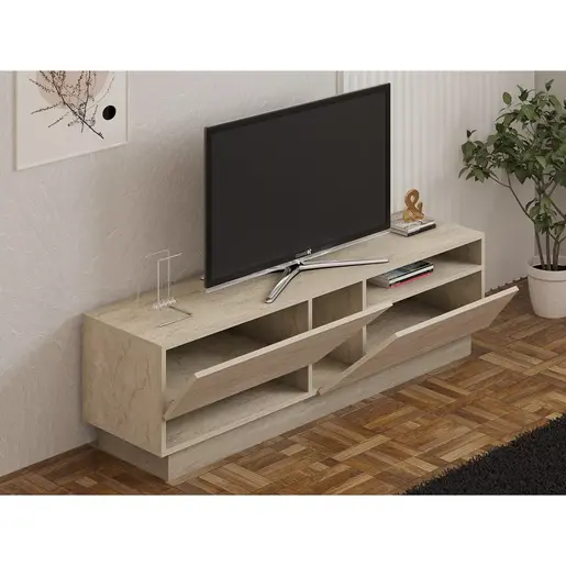 835PUQ6409 Тв комода Koza - Travertine
