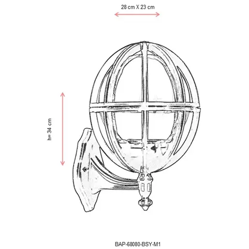 685AVN1101 Ѕидна ламба BAP-68080-BSY-M1
