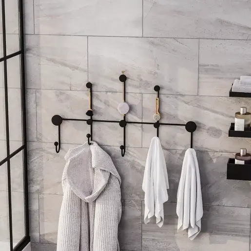 494PYT1128 Метална ѕидна закачалка Iyon