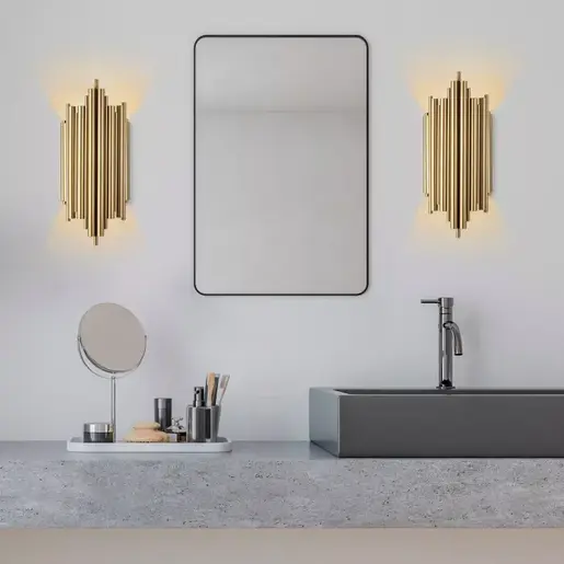 942FLG1876 Ѕидна ламба SOLIDIUM Gold