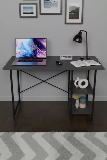 FD-60120SD-007 Биро Duomo Антрацит