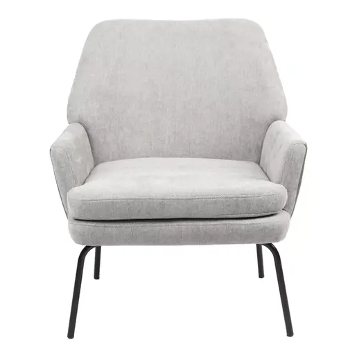 255-000044 Фотелја Kieran сивa 67x89x86cm