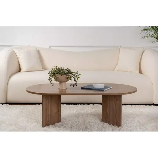 909NRD1109 Клуб маса Sable - Walnut