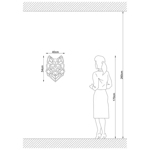 526SHD1113 Ѕидна ламба W-039