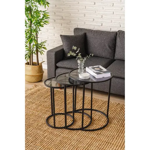 706CLN1152 Клуб маса Alya - Black