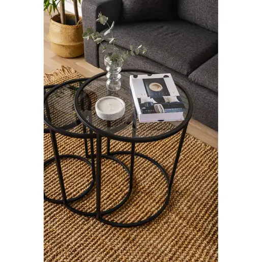 706CLN1152 Клуб маса Alya - Black