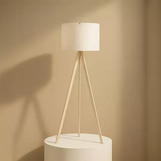 780SGN2425 Подна ламба RAY Cream -Oak