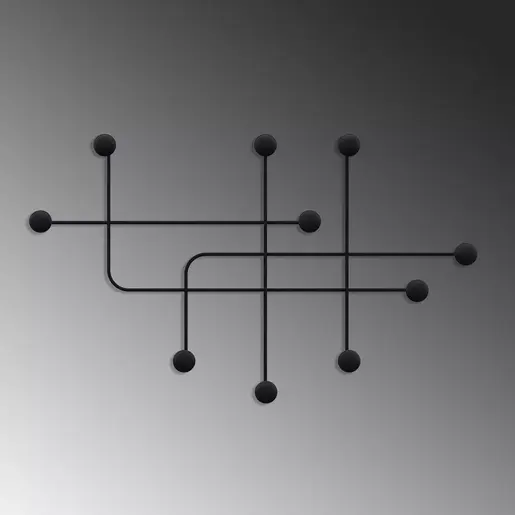 494PYT1130 Метална ѕидна закачалка Samara