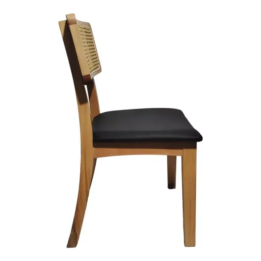 382-000004 Столица Ренна Црна 48x52x79cm