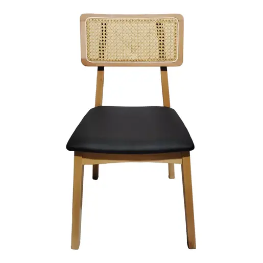 382-000004 Столица Ренна Црна 48x52x79cm