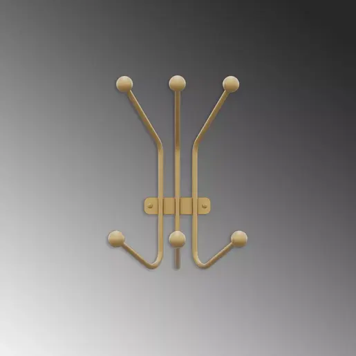 494PYT1148 Метална ѕидна закачалка Ant-A