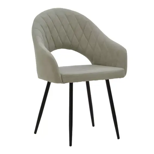 029-000150 Фотелја Macie Antique сива 58x50x85cm