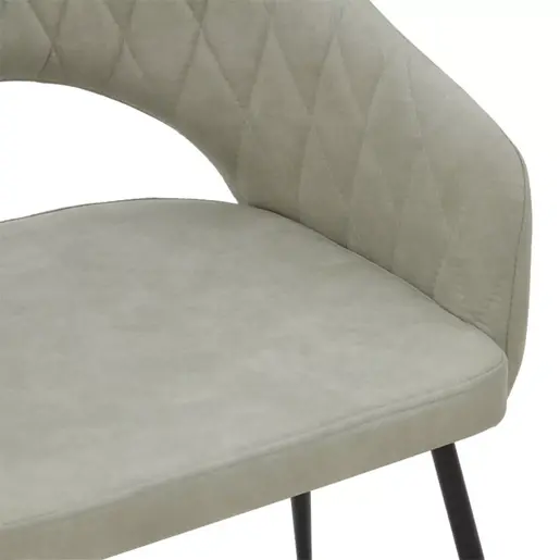 029-000150 Фотелја Macie Antique сива 58x50x85cm