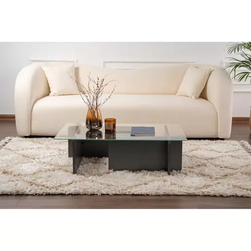 353NRD1112 Клуб маса Flavio - Anthracite