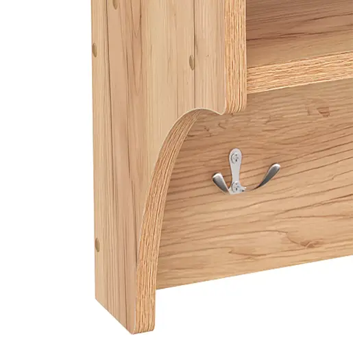 184-000127 Закачалка CROSTA во даб нијанса 80×28×40 cm