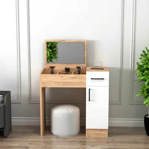 550ARN2796 Тоалетна маса Inci - Atlantic Pine, White